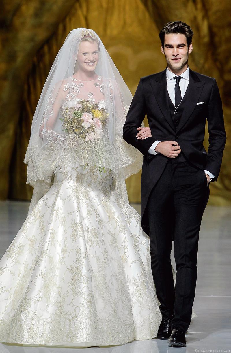 新娘蓬蓬裙婚纱水钻,捧花,头纱,PRONOVIAS,