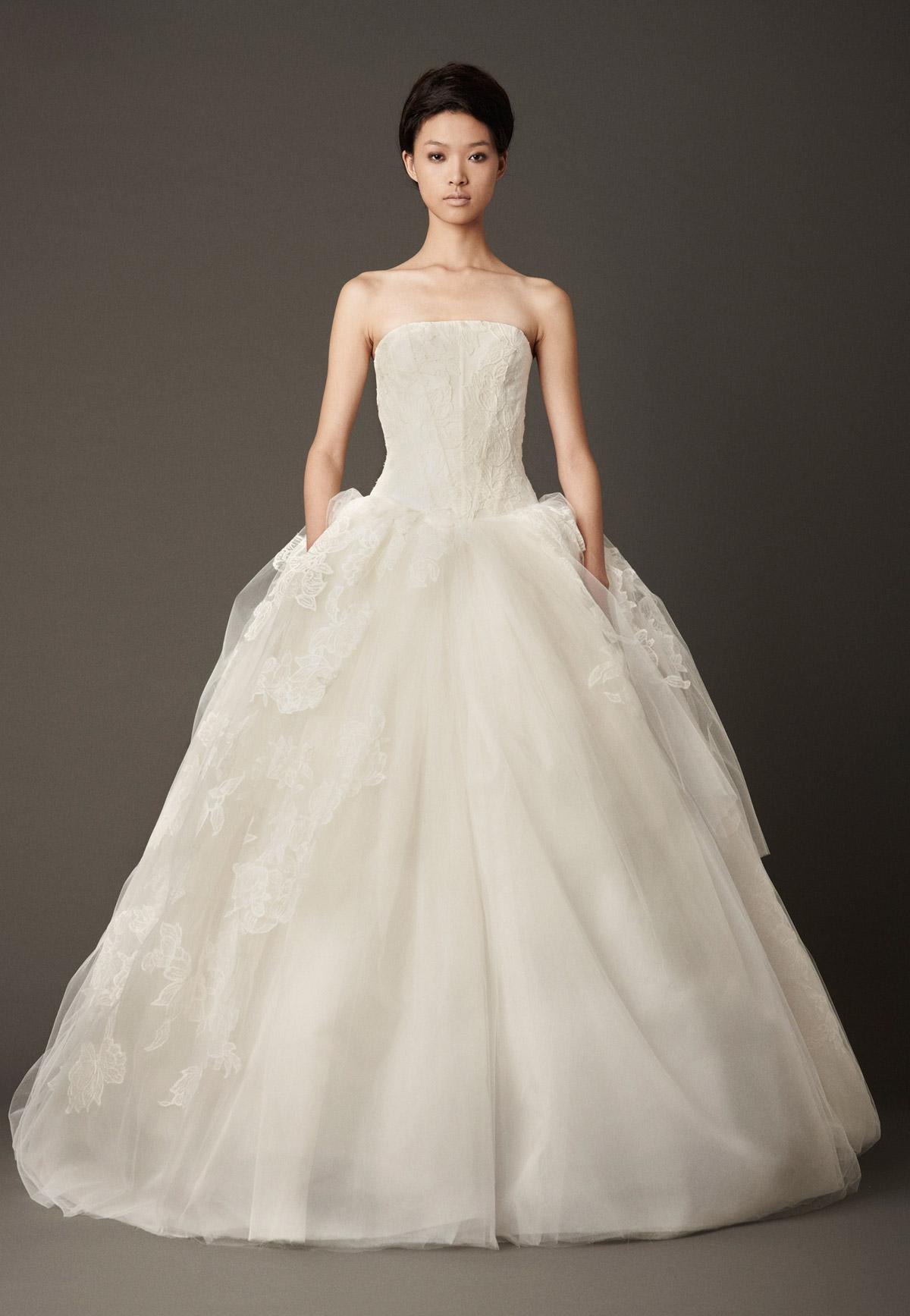 verawang婚纱复古婚纱