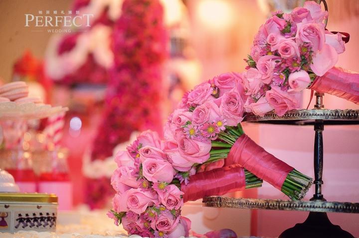 伴娘捧花,婚礼甜品桌,