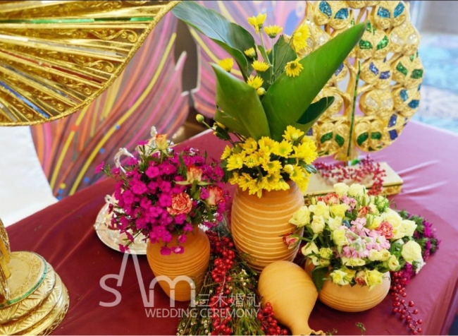 东南亚风,花艺,婚礼,