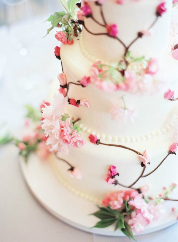 樱花鲜花蛋糕