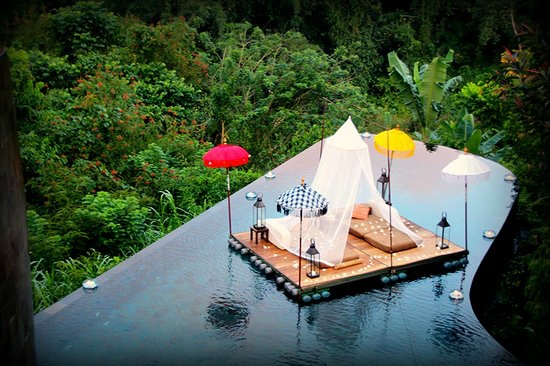 巴厘岛乌布空中花园酒店，印尼,