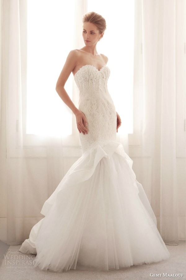 Gemy Maalouf鱼尾婚纱