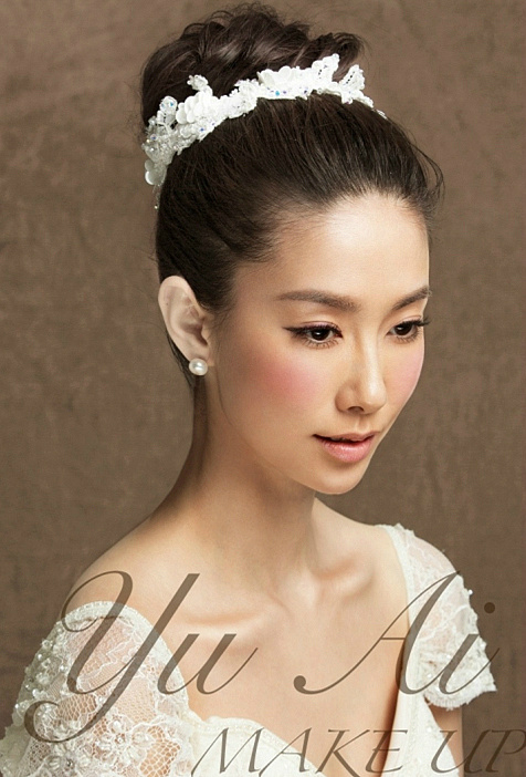 夏日婚礼精选5款发型,总有一款适合你-来自新娘妆客照案例 |婚礼时光