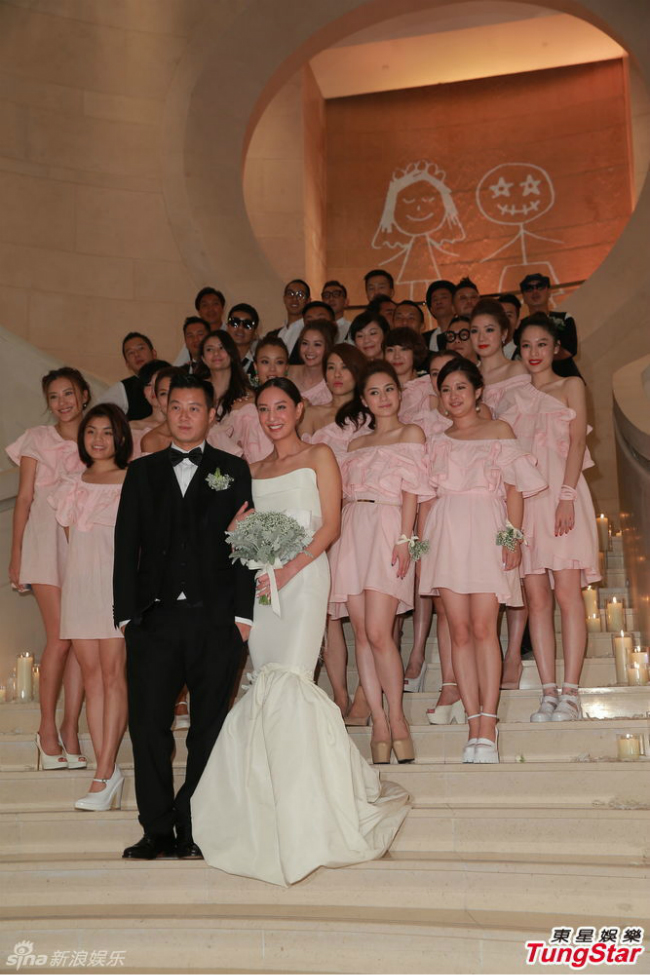 郑希怡大婚---昨日最美新娘,今日最幸福寿星