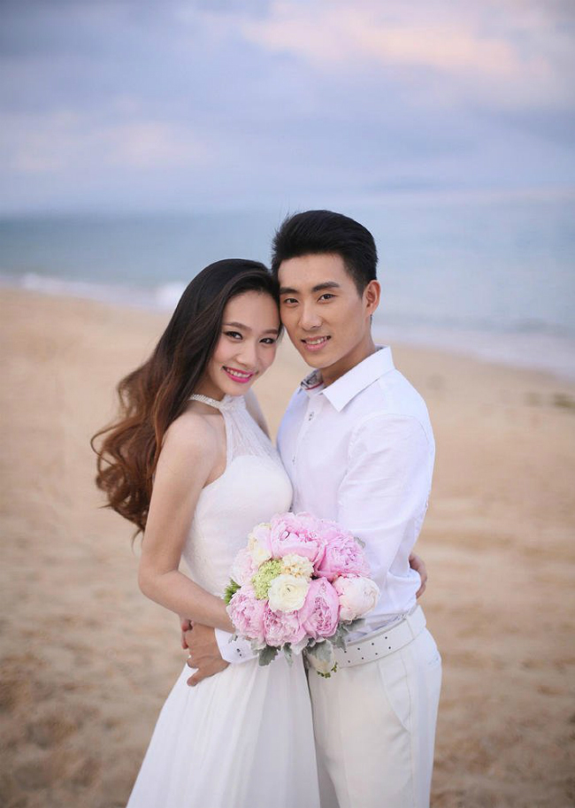 滕海滨张楠晒甜蜜婚纱照 今日将大婚-来自婚礼设计师客照案例 |婚礼