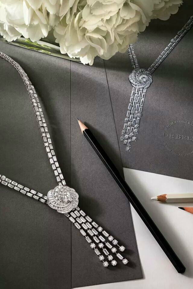 项链debeers戴比尔斯