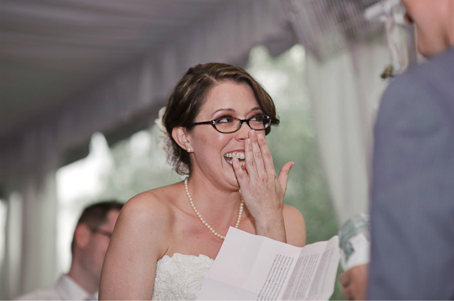 别样新娘妆造型 戴着眼镜去结婚!