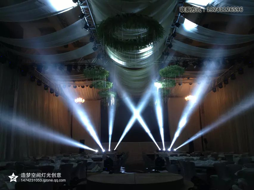 婚礼灯光光束灯订10送2
