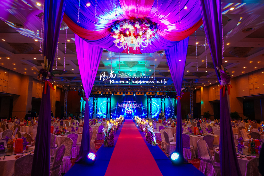 情定金生杭州省人民大会堂花中城宴会厅