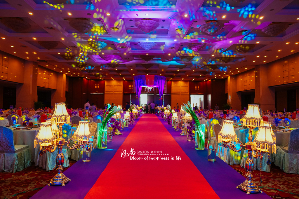 情定金生杭州省人民大会堂花中城宴会厅