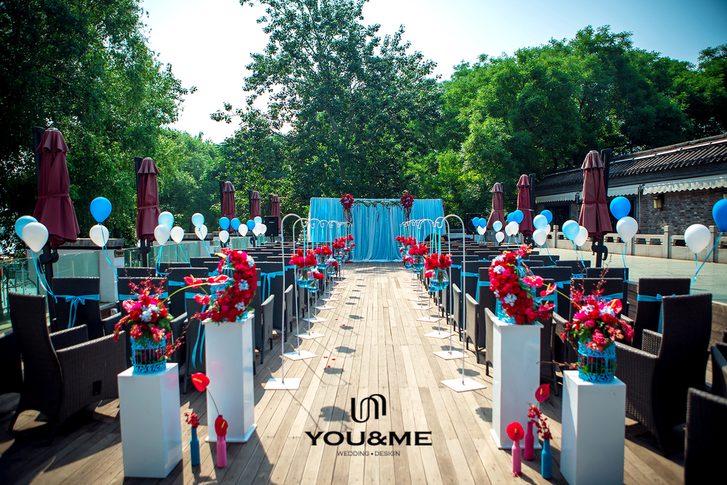 户外婚礼路引通道