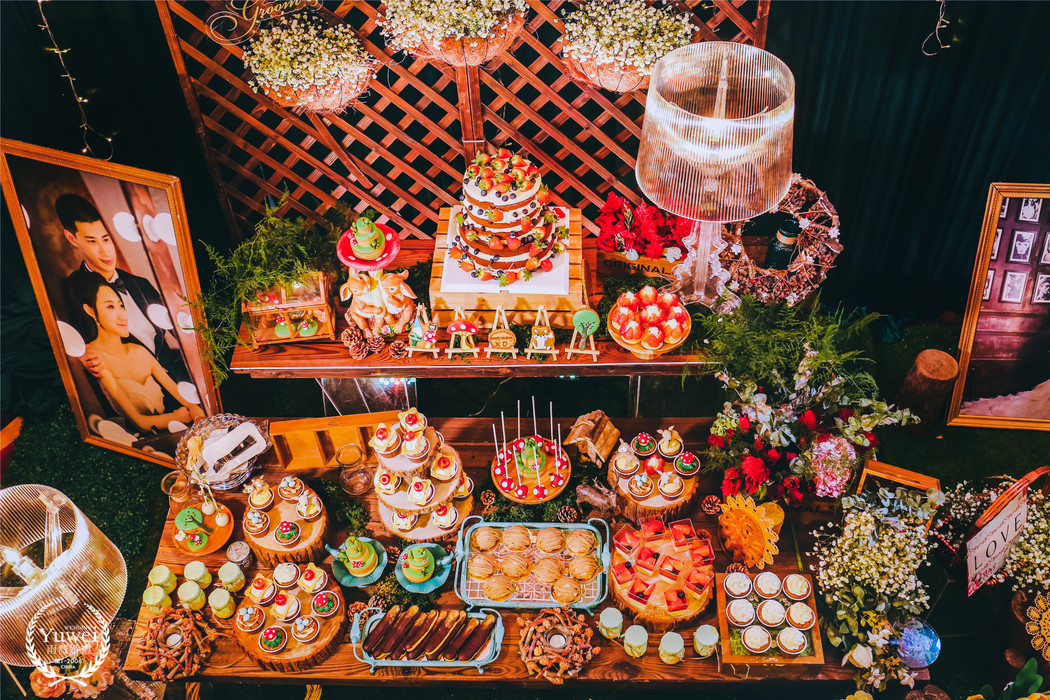 甜品桌婚礼甜品