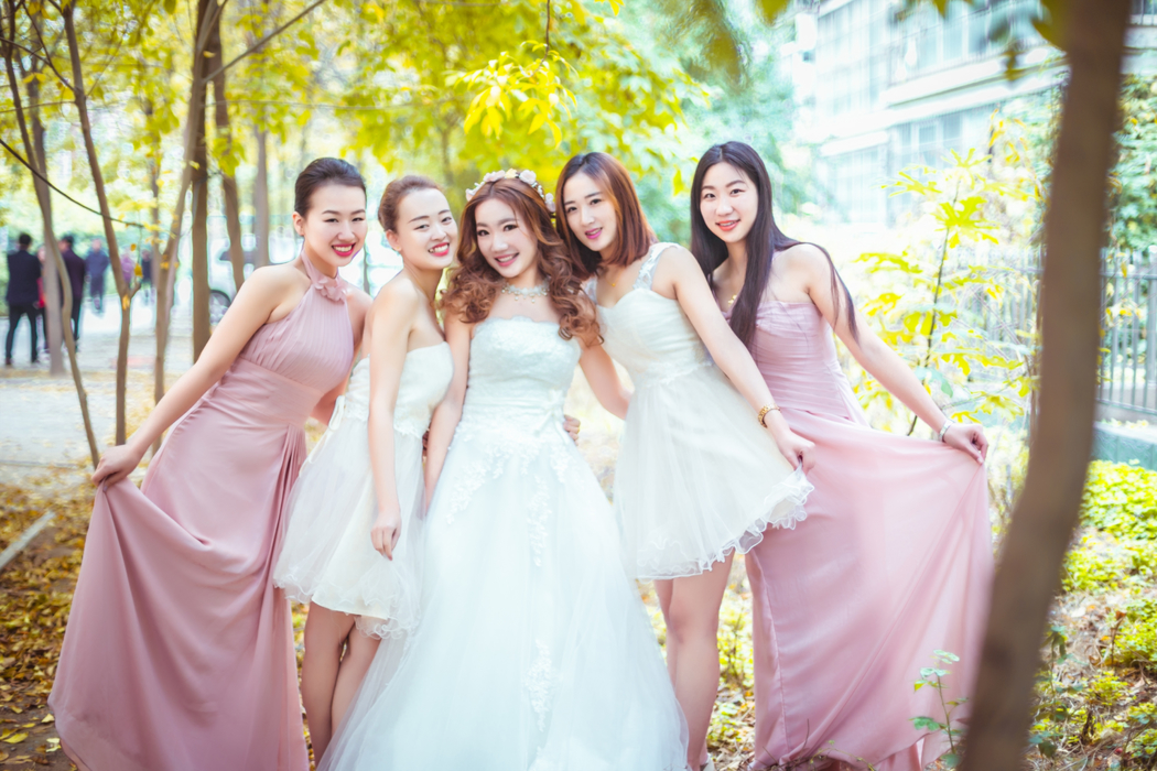 伴娘礼服-来自王子爱造型客照案例 |婚礼精选