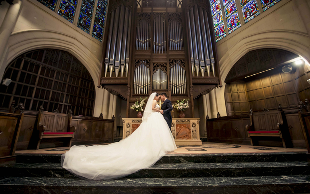 法国巴黎音乐教堂婚礼