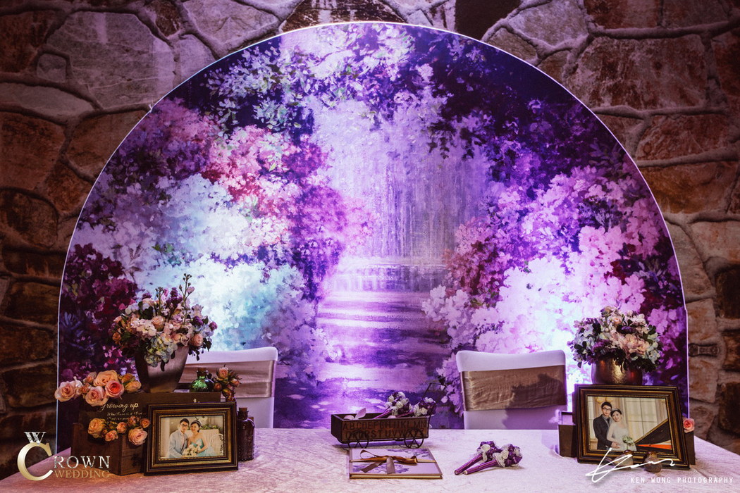 油画风主题婚礼《翩翩倩影,如琪而至》