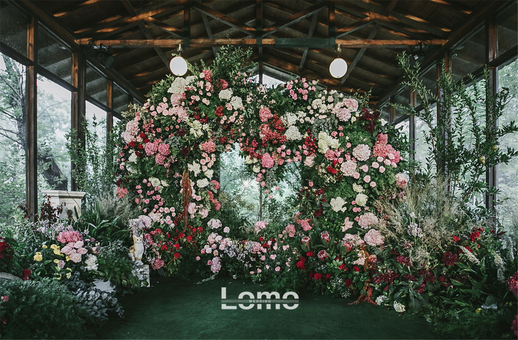 花园风婚礼《花园里的加菲》