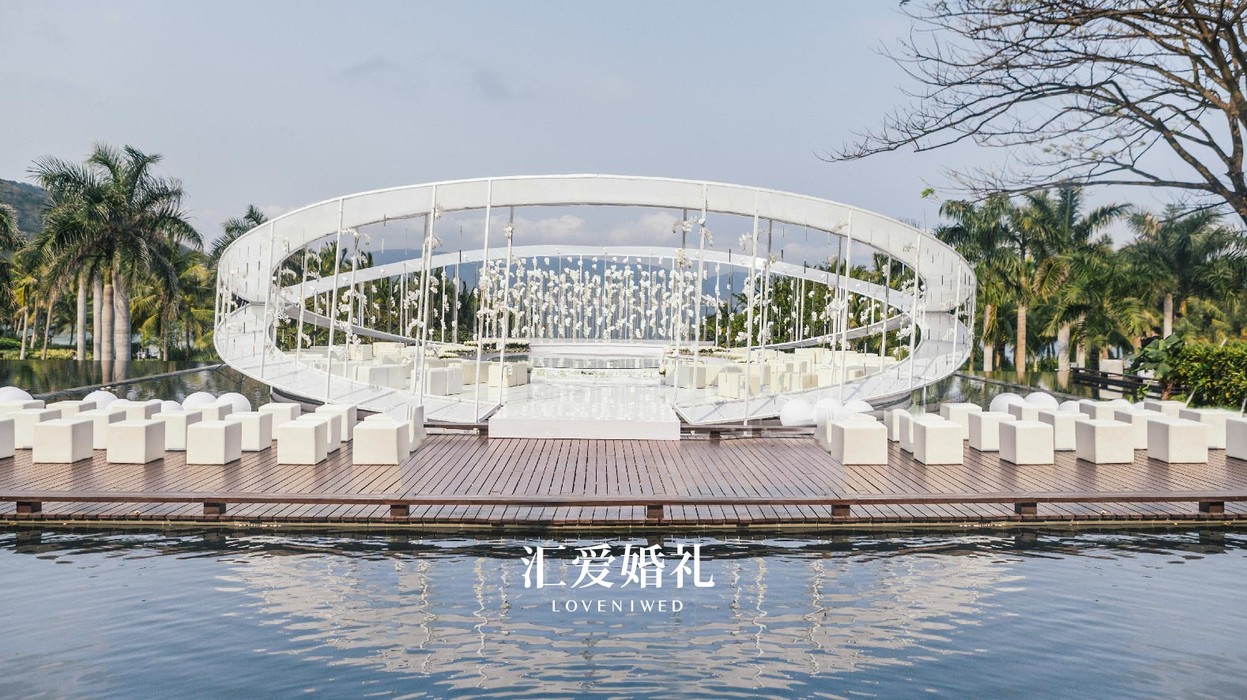 三亚水台婚礼 | 白色恋人