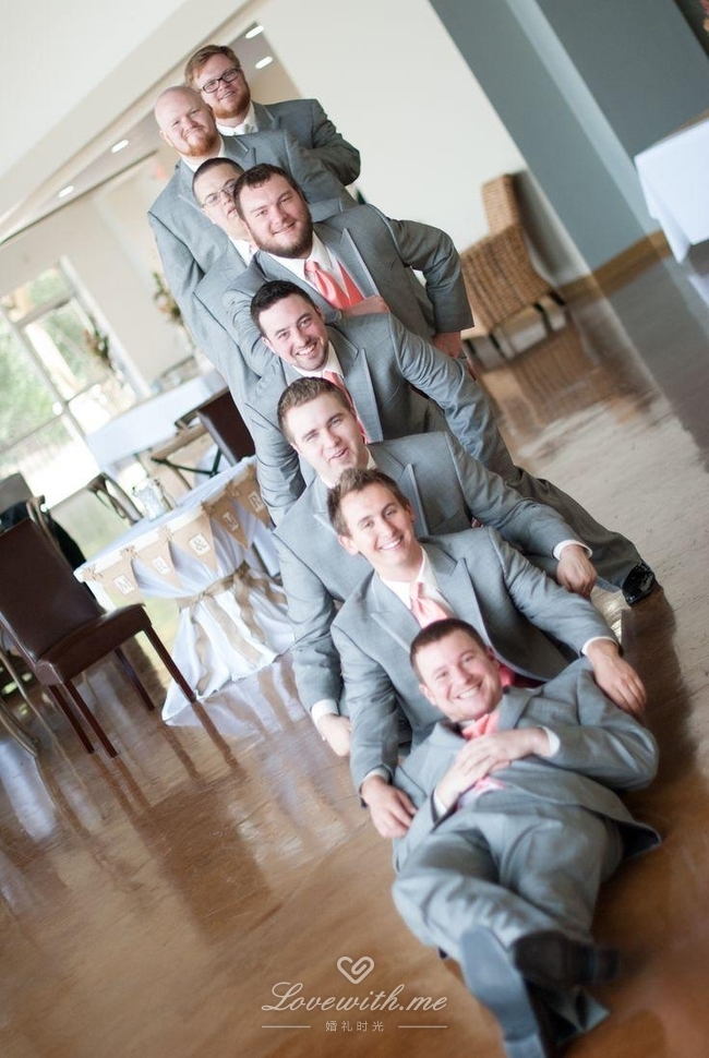 13个帅气的伴郎团创意摄影,赶紧也为你们的伴郎团拍摄一组吧~-来自