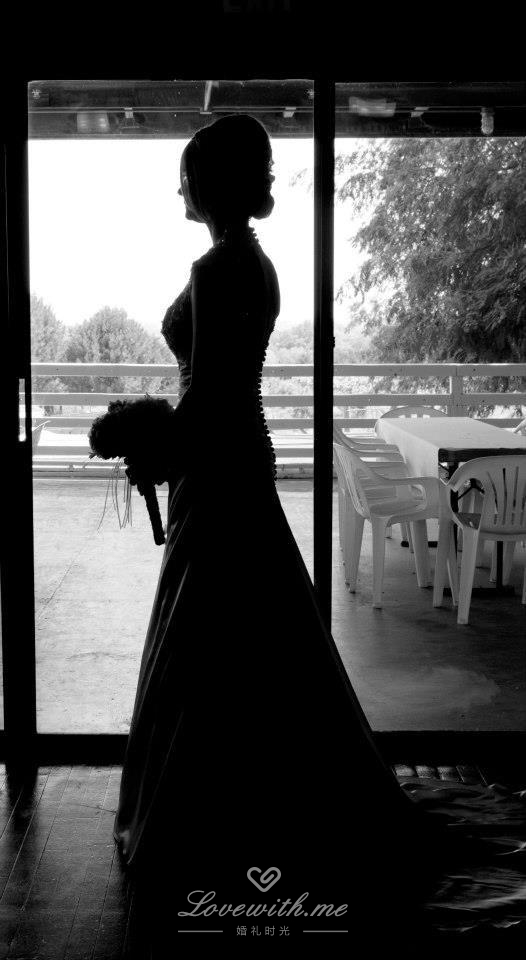 一组充满艺术张力的剪影创意照片,在你的婚礼中也可以考虑拍一张特别