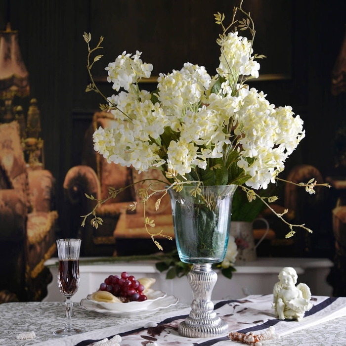 清新淡雅的婚礼桌花,田园婚礼的亲们可以看看,小摆.